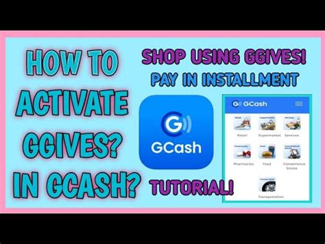 how to use ggives online shopping|How to Activate and Use GGives “Buy Now, Pay Later” in GCash.